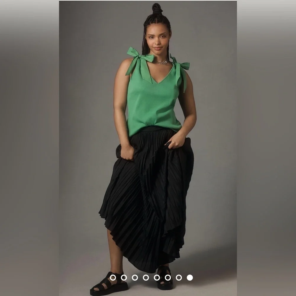 NWT Size XL - The Rafaela Bow-Tie Tank by Maeve - Picture 7 of 16